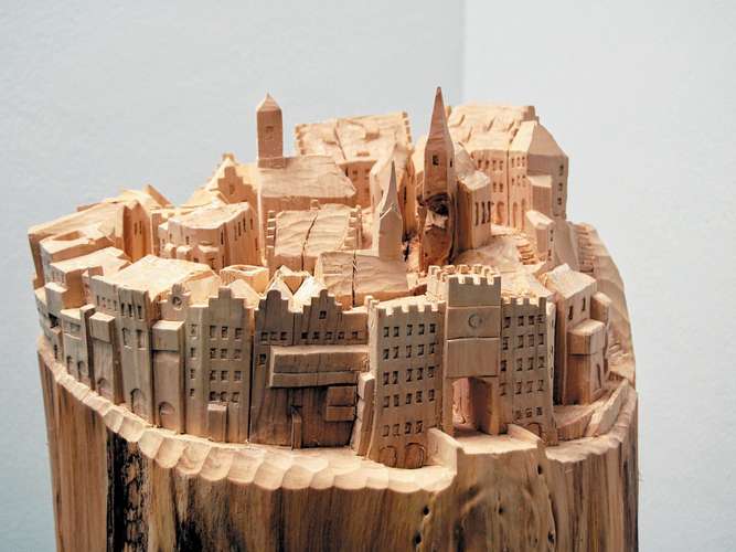 Die Insellage Wasserburgs von Leonhard Krebs